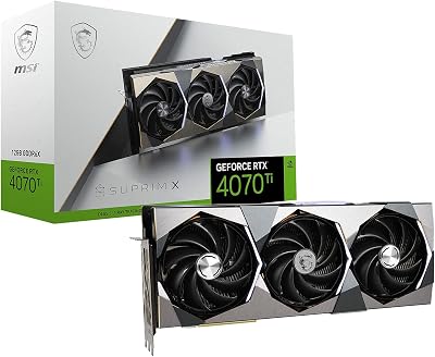 MSI RTX 4070 Ti SUPRIM X 12G Graphics Card Fan NEW