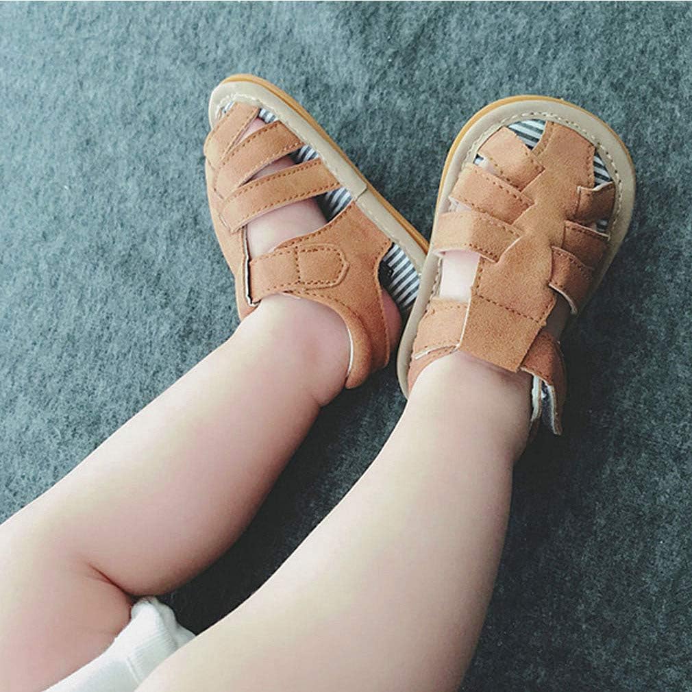  | Baby Boys Girls Sandals Anti-Slip Rubber Sole First Walker Prewalker Summer Shoes Infant Sandals for Toddler Girls | Sandals
