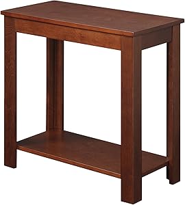 Convenience Concepts Designs2Go Baja Chairside End Table, Mahogany