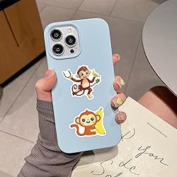 LTZSTONE Cartoon Monkey Stickers 60pcs Decals for