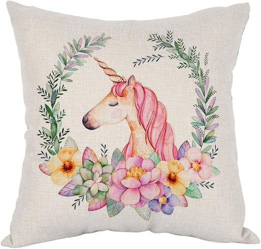 cojin unicornio amazon