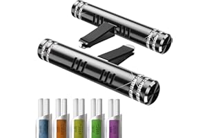 DBLOSP Car Diffuser Vent Clip，Car Air Fresheners Scents Diffuser Vent Clips， Air Conditioning Outlet Clip Bling Rhinestone Car Inter Decor Accessories