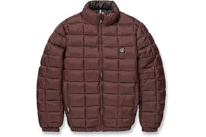 Volcom Men's Walltzerd Reverisble Mock Neck Puff Jacket