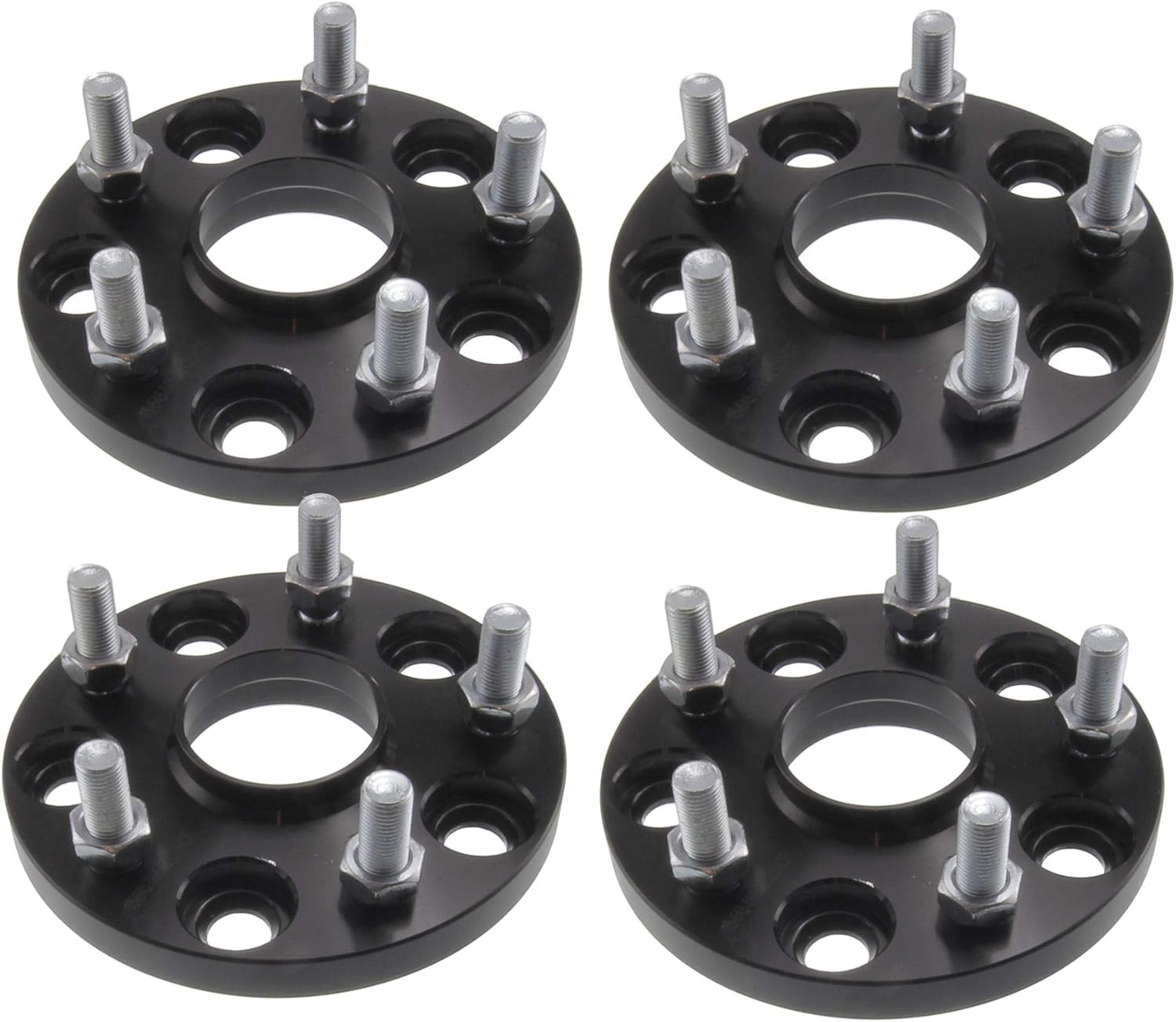 (4) 15mm Hub Centric 5x4.5 (5x114.3) Wheel Spacers fits