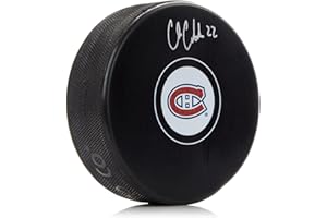 Cole Caufield Montreal Autographed Hockey Puck