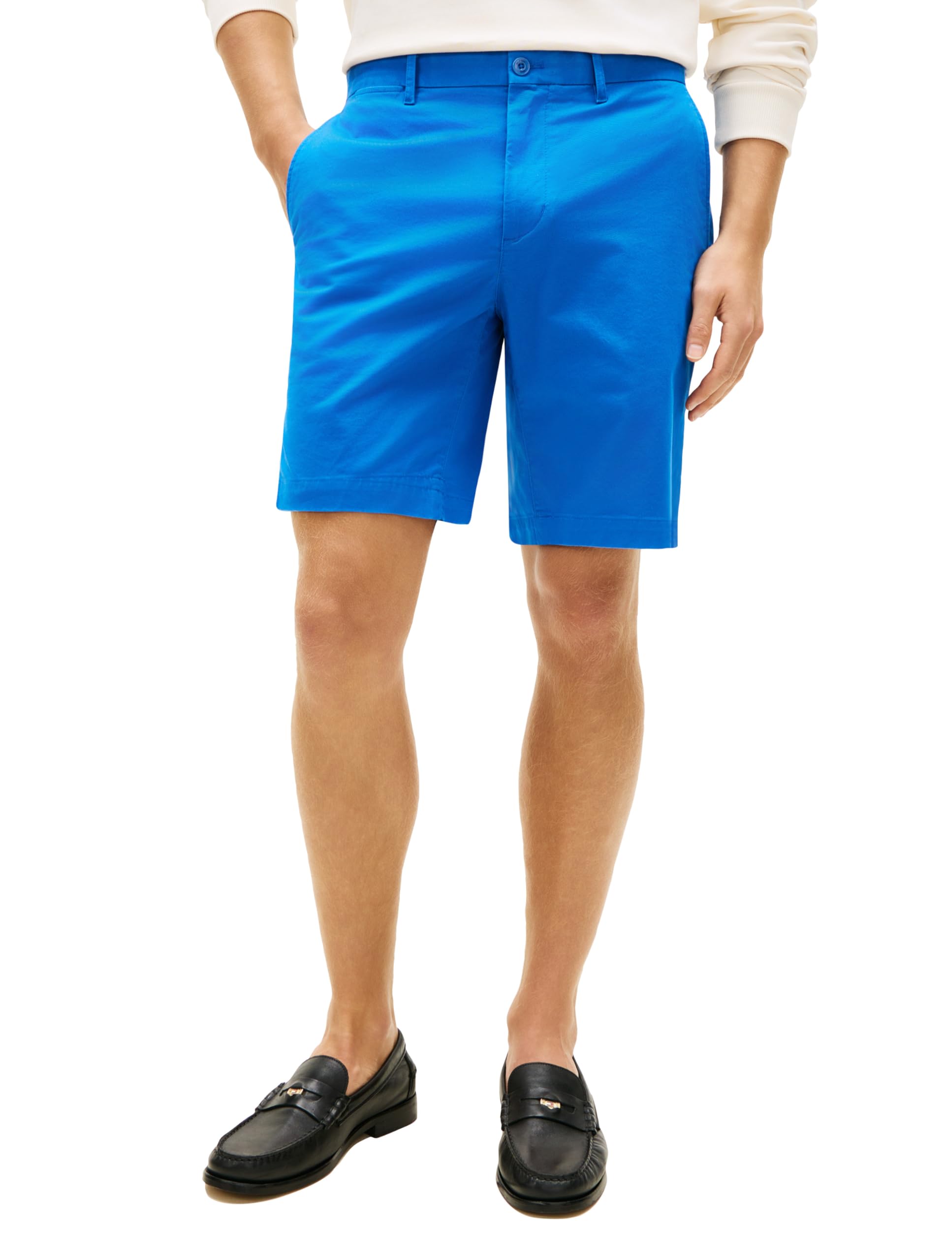 Tommy Hilfiger Men’s 9.5″ Slim Fit Denton Short, Blue Orbit 29