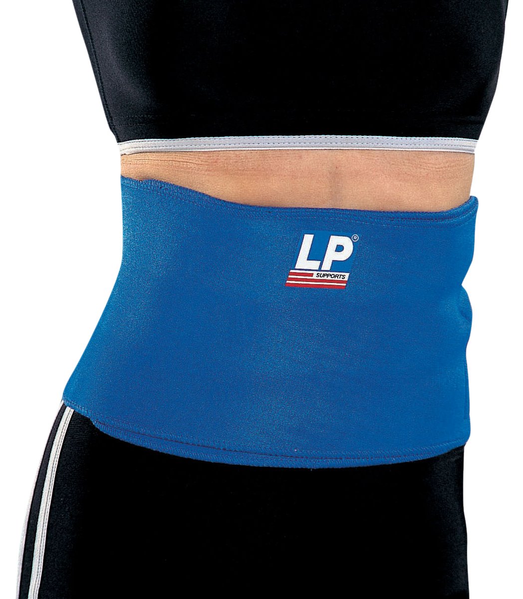 LP SUPPORT Neoprene Waist Trainer, Blue, 50 g, one Size