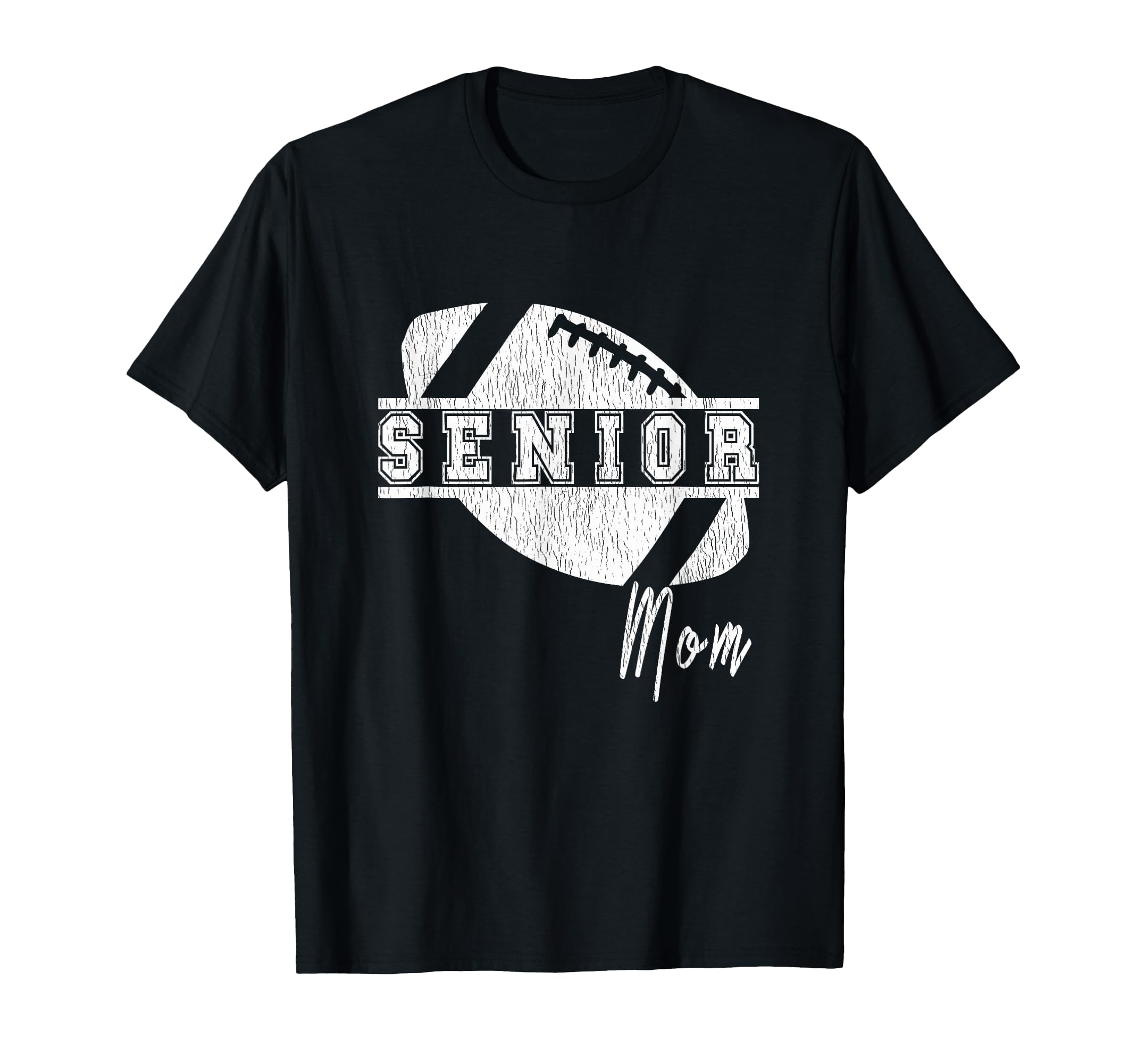 Retro Senior Football Player Design - Matching Family - Mom T-Shirt