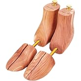 Cedar Space Cedar Boot Tree, 8-14 Sizes 100% Natural Wooden Boot Stretcher | 100% Natural Premium Aromatic Cedar Wood Shoe Trees Widener &amp; Shaper for Sneakers, Boots