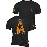 Nine Line Sasquatch UFO Alien Abduction Shirt, Bigfoot Yeti Cryptid Squatch T Shirt for Men, USA Made Triblend Graphic Tee