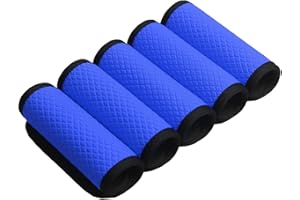 BAGSWEET Luggage Handle Wrap for Suitcase/Carry On/Backpacks-Neoprene Luggage Handle Wraps Bright Luggage Identifiers/Tags/Spotter/Markers Travel Accessories/Essentials-Blue