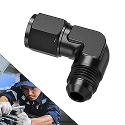 TRUCKMETER 90 Degree 6AN Female to 6AN Male Swivel