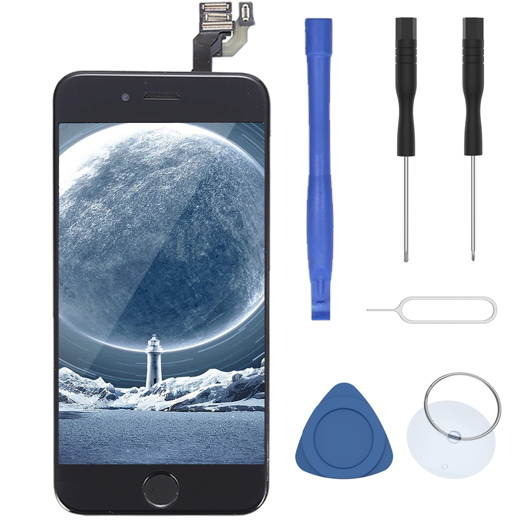 for iPhone 6 4.7 Inch with Home Button Front Camera