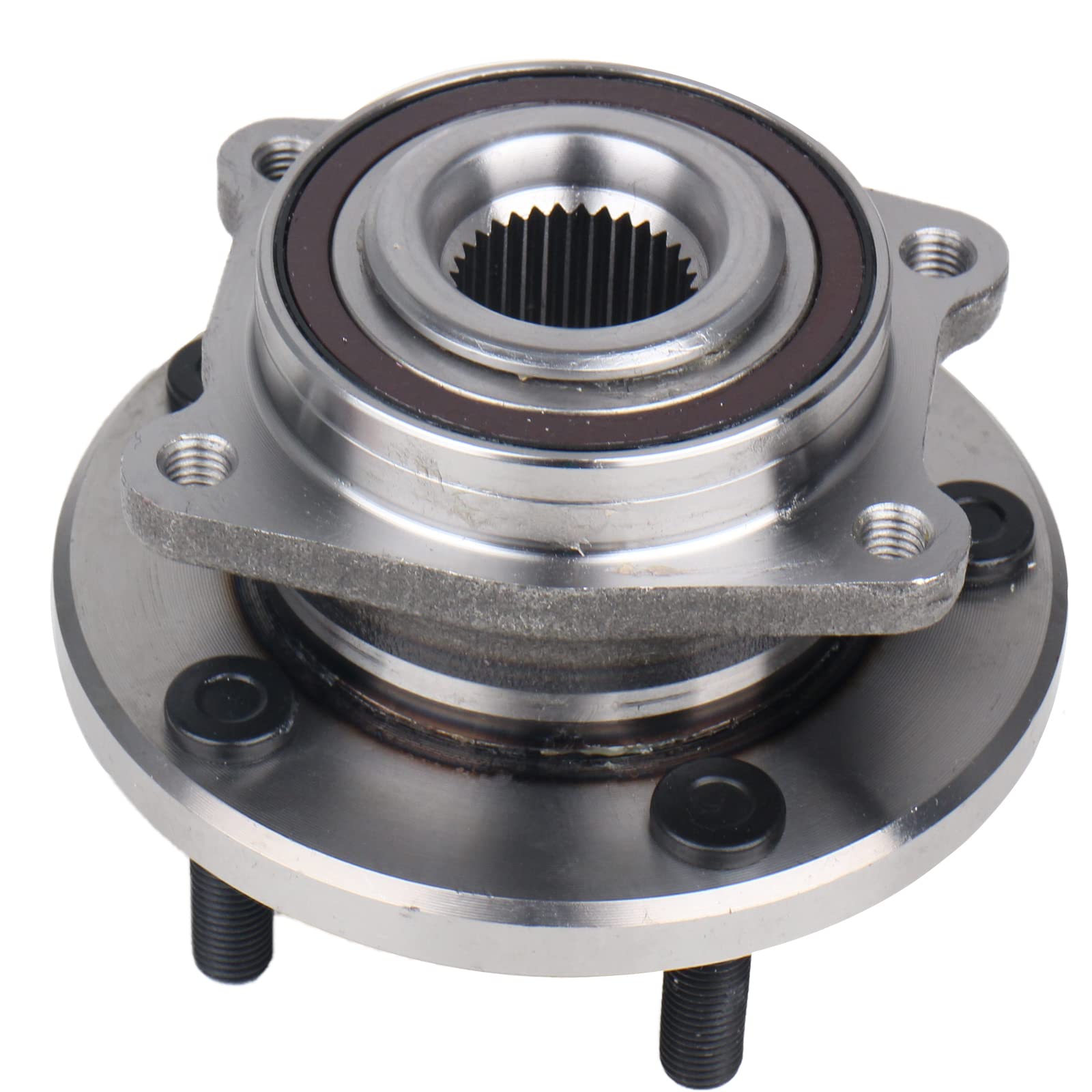 Photo 1 of KUSATEC 513263 Front Wheel Bearing and Hub Assembly Compatible with Chrysler Sebring Cirrus 2007-2010, Chrysler 200 2011-2014, for Dodge Avenger 2008-2014, 5-Lug Bolts w/ABS