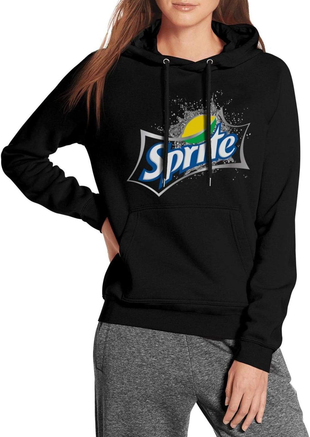 Long Sleeve Womens Sprite Pullover Hoodie