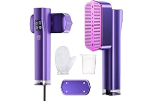 cjc Steamer for Clothes, 2-in-1 Portable Steamer & Iron,15s Fast Heat-Up, 3 Level Adjustable Steam for Wrinkle Removal,100ml 