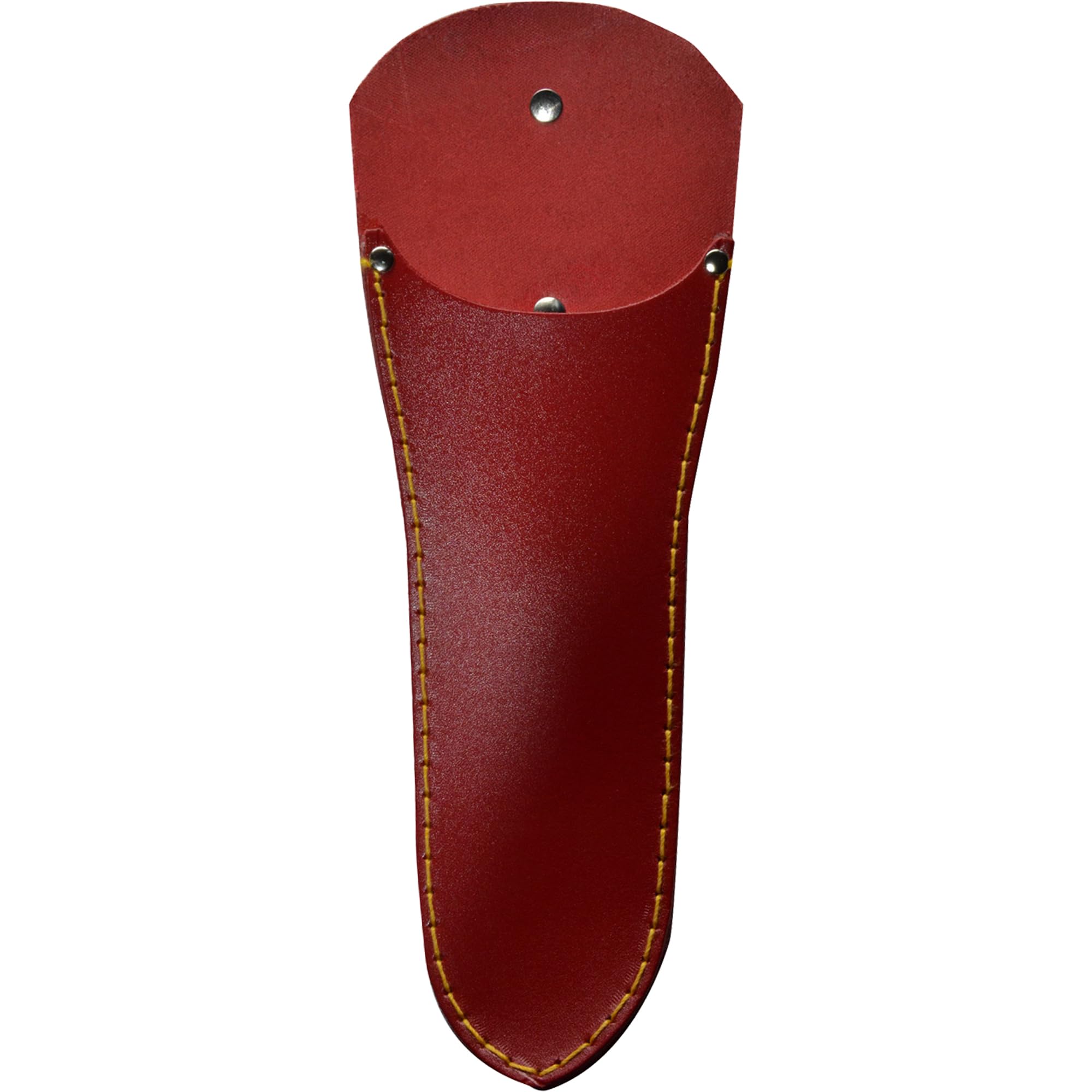 Jakoti Garden Hand Shear Holster (L29 x W10cm) – Red Leather, Ambidextrous, Belt Loop