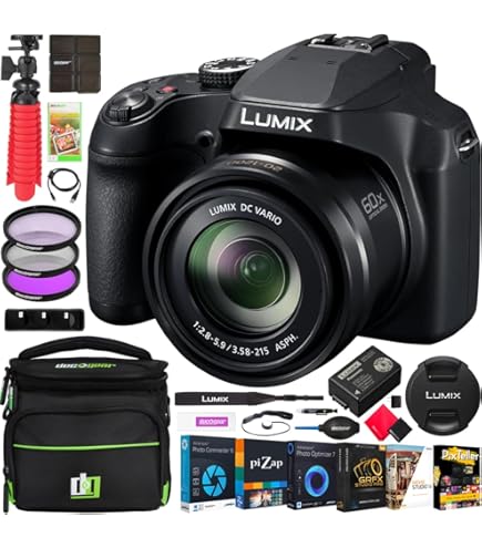 Amazon.com : Panasonic Lumix DC-FZ80D / DC-FZ85D Digital Camera