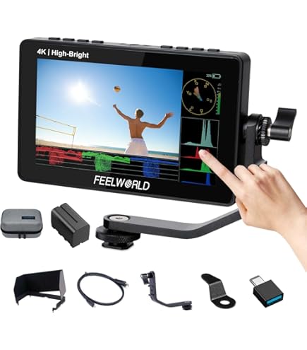 FEELWORLD F5 Prox 5.5 Inch High Bright Field Monitor 1600