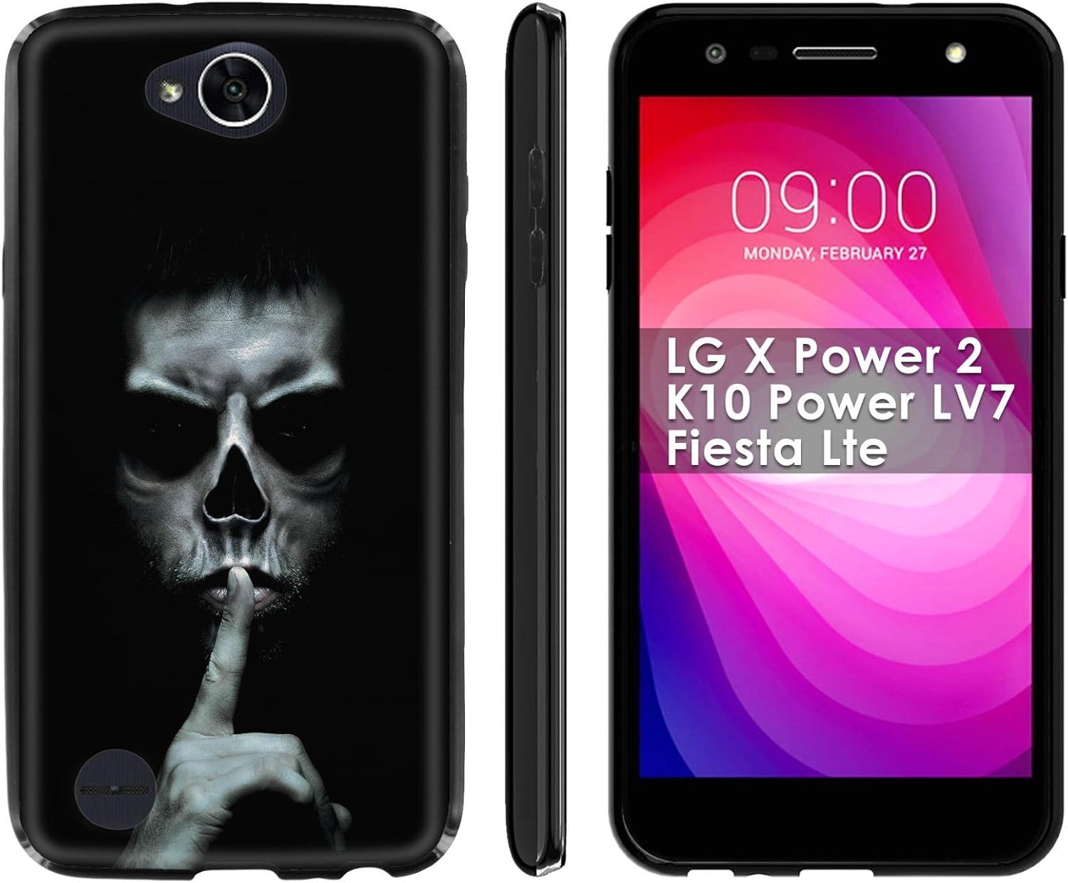 Best lg fiesta 2 phone case skulls