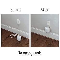 The Nest Wifi Pro Genie Wall Mount Outlet Holder