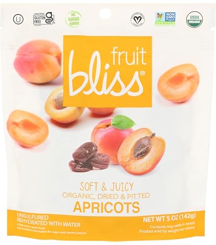 Amazon.com: Fruit Bliss Organic Dried Turkish Apricots, Pitted