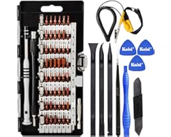 Kaisi 70 in 1 Precision Screwdriver Set Professional Electronics Repair Tool Kit with 56 Bits Magnetic Driver Kit, Anti Stati