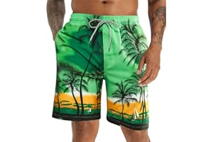 APTRO Men's Swim Trunks 9" Quick Dry Swimsuits Beach Bathing Suits Swim Board Shorts Mesh Liner