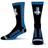 For Bare Feet NFL mens Mvp Nfl Classic Crew Sock Large