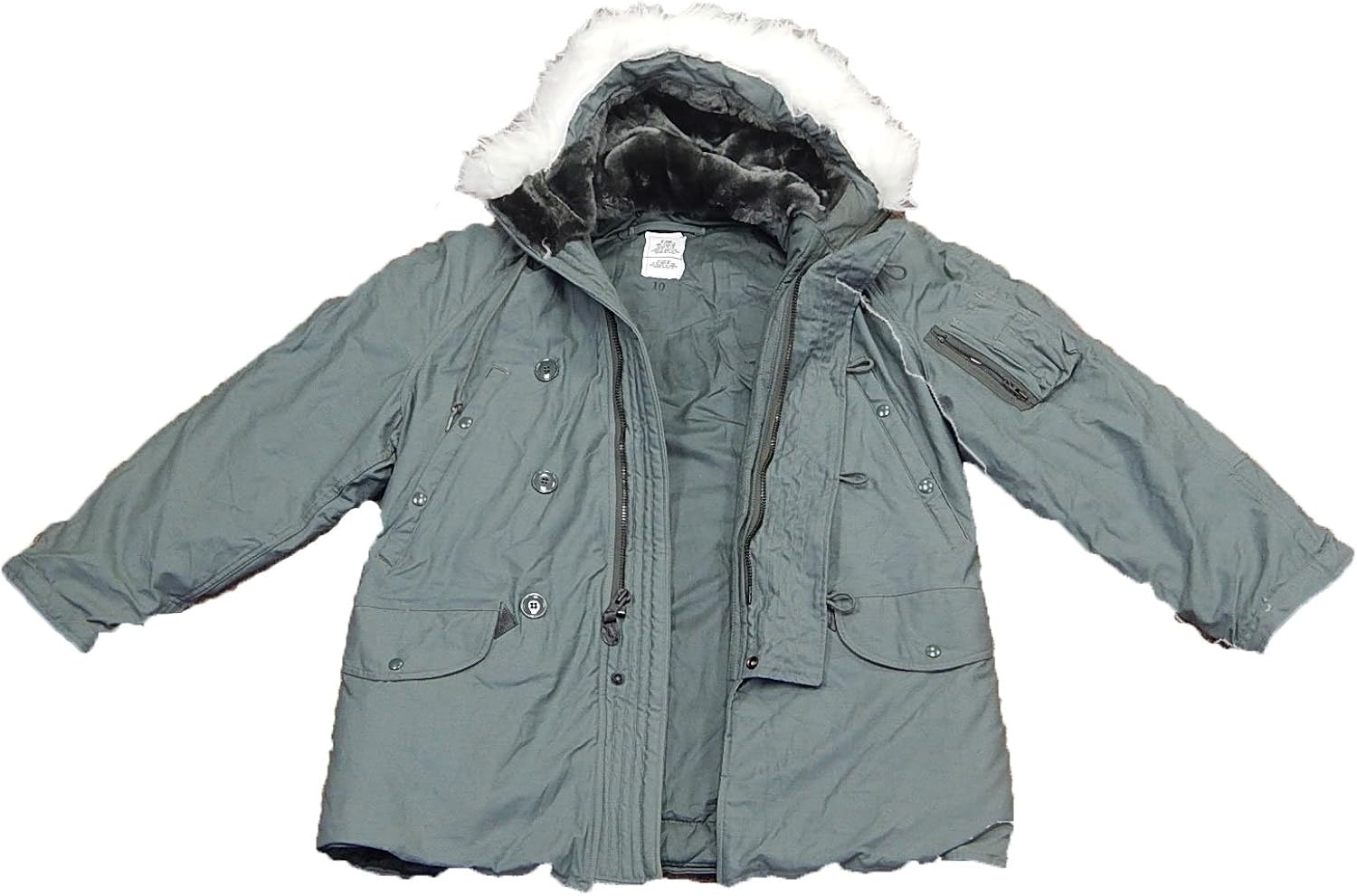 Parka, Extreme Cold Weather, Type N3B, Medium Military