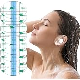 120 Waterproof Ear Covers for Shower Ear Stickers Ear Caps Bath Ear Plugs | Ear Shield for Bath, Ear Patches Protection from Water,Bath Ear Tape,Disposable Earplug for Shower,Hair Washing Hair Dye, SPA