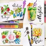 Laconile 72 Colours Dual Tip Brush Pens Brush Markers view 8