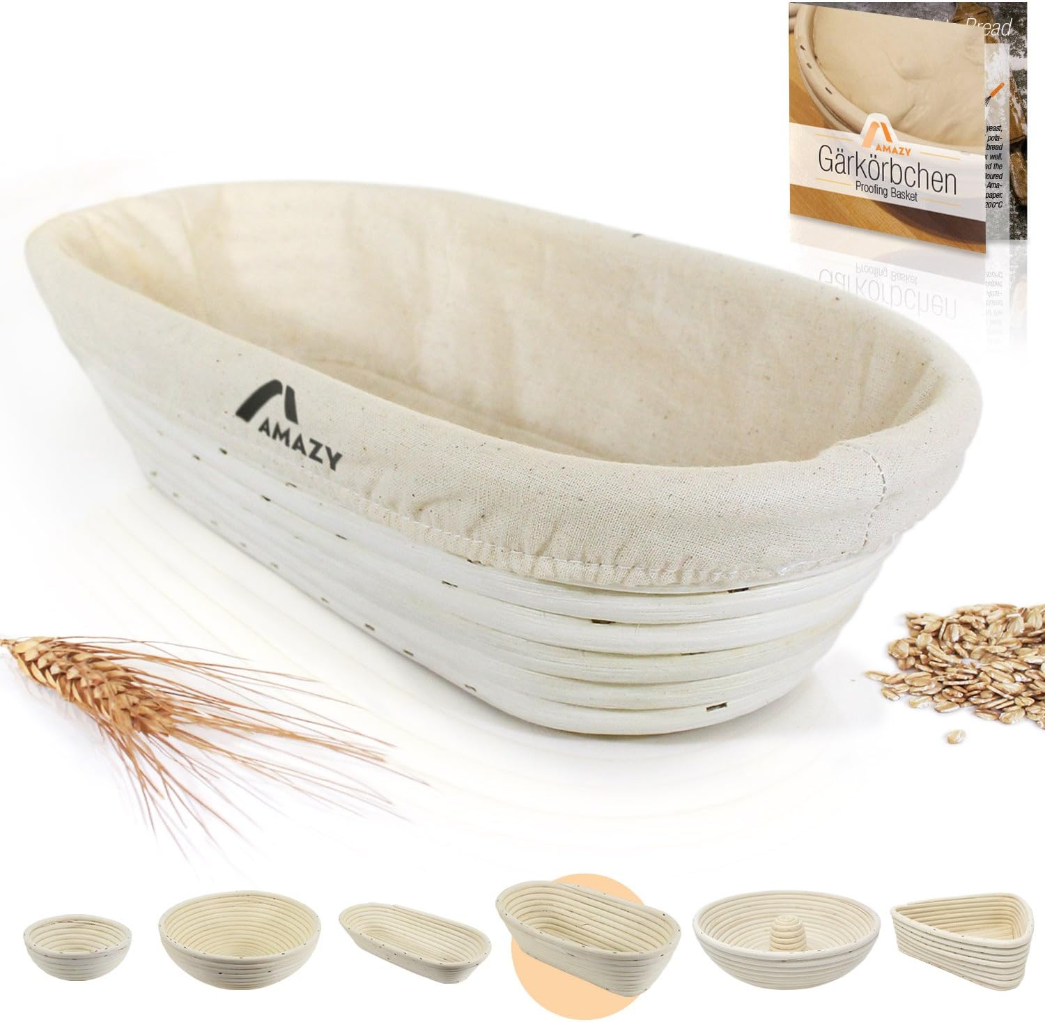 Amazy Bread Proofing Basket The Functional Bread Baking Basket Made