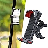 DoohowCase Golf Cart Phone Mount Holder for iPhone/Galaxy/Google Pixel, Universal Phone Holder for Most Brand EZGO, Club Car, Yamaha Golf Carts Phone Caddy