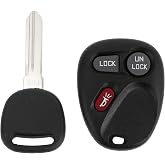 X AUTOHAUX 315MHz Keyless Entry Remote Key Fob for Chevrolet Silverado | KOBUT1BT, for GMC for Sierra 1500 2500 3500 1999-2001, 46 Chip 3 Buttons, Ignition Transponder Key Fob