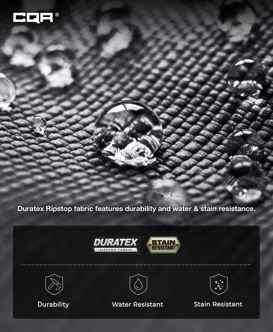 CQR Men's Tactical Pants, Water Resistant Ripstop Cargo Pants, Lightweight EDC Work Hiking Pants, Outdoor Apparel