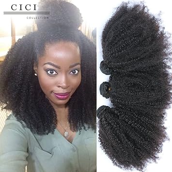 Amazon Com Cici Collection Mongolian Kinky Curly Virgin Hair 4b