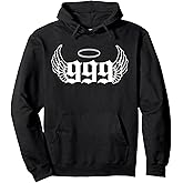 Urban Empyre 999 Angel Number Women's Black Hoodie