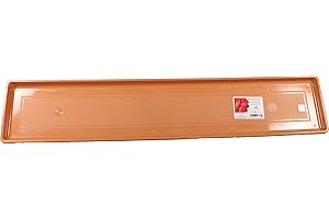 NOVELTY Root & Vessel 10365, Terracotta, Countryside Flower Box Tray, Extra Large (34.5" x 6.5")