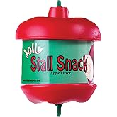 Horsemen's Pride Stall Snack Treat Holder &amp; Refill for Horses; Apple Flavor