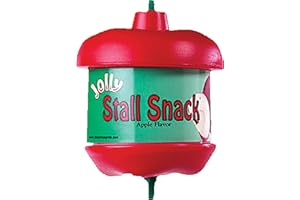 Horsemen's Pride Stall Snack Treat Holder & Refill for Horses; Apple Flavor