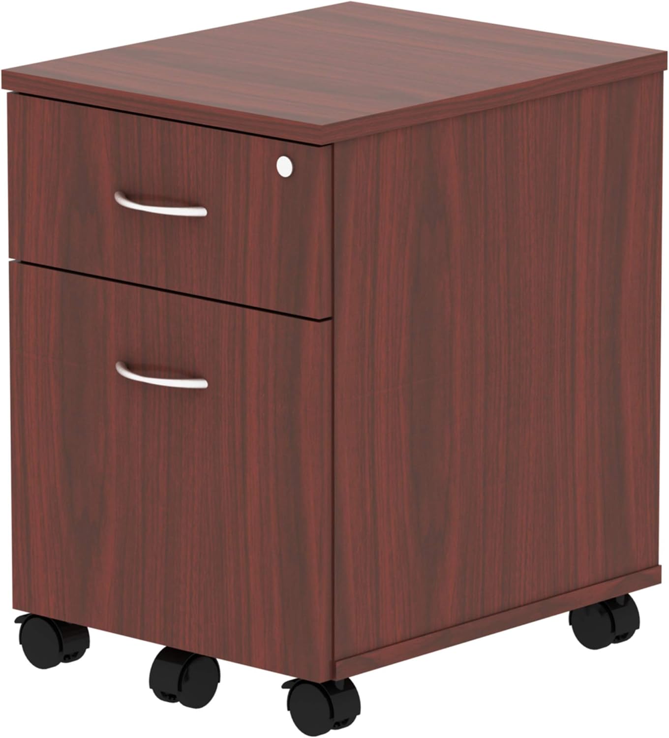 Lorell Relevance Pedestal, Mahogany Laminate: Home & Kitchen