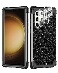 LONTECT for Galaxy S23 Ultra Case with 2 Camera