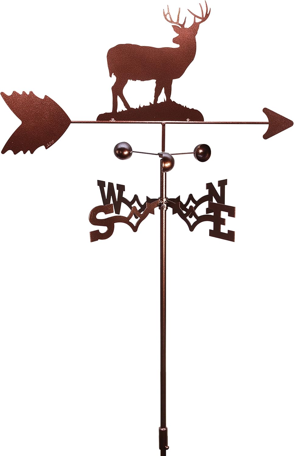 Weathervanes - SWEN Products Deer Buck Weathervane (Garden Stake Included)
