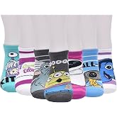 Disney 00 Decades No Show Socks Set,White,9/11
