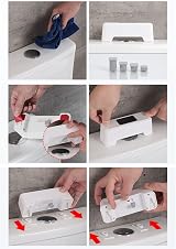 Oreb Automatic Toilet Flusher USB Infrared Sensor Touchless Home Public IPX5 view 7