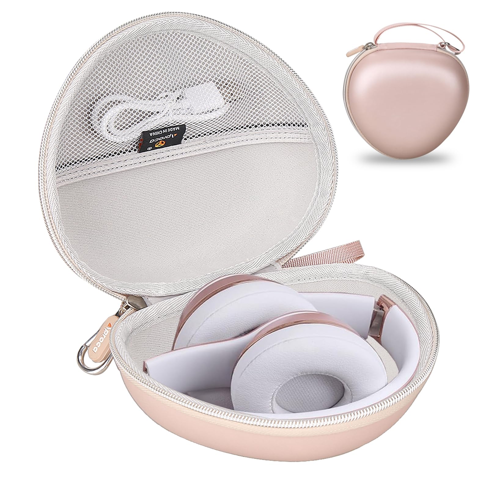 Photo 1 of Aproca Rose Gold Case for Beats Studio Pro/Beats Solo 4 / Beats Solo3 / Beats Studio3 Wireless On-Ear Headphones -Portable Storage Headset case
