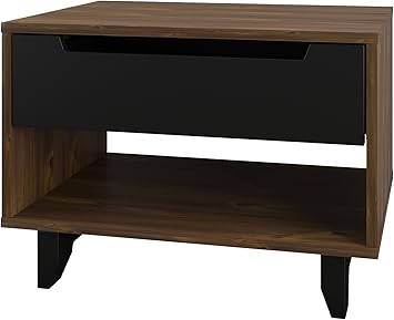 Amazon Com Nexera 1 Drawer Nightstand White Furniture Decor