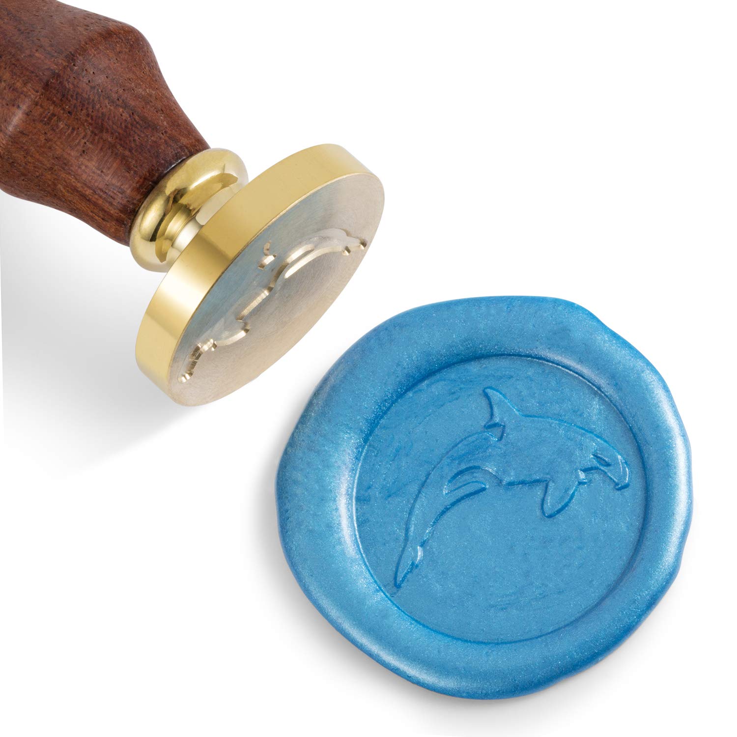 Mceal Wax Seal Stamp Pattern Group 1 (Orca Whale)