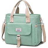 Weitars Insulated Lunch Bag for Men Women,Leak Proof Lunch Box for Work,Large Lunch Tote Bag With Removable Shoulder Strap with Side Pockets,Reusable Lunch Cooler Bag For Picnic Hiking